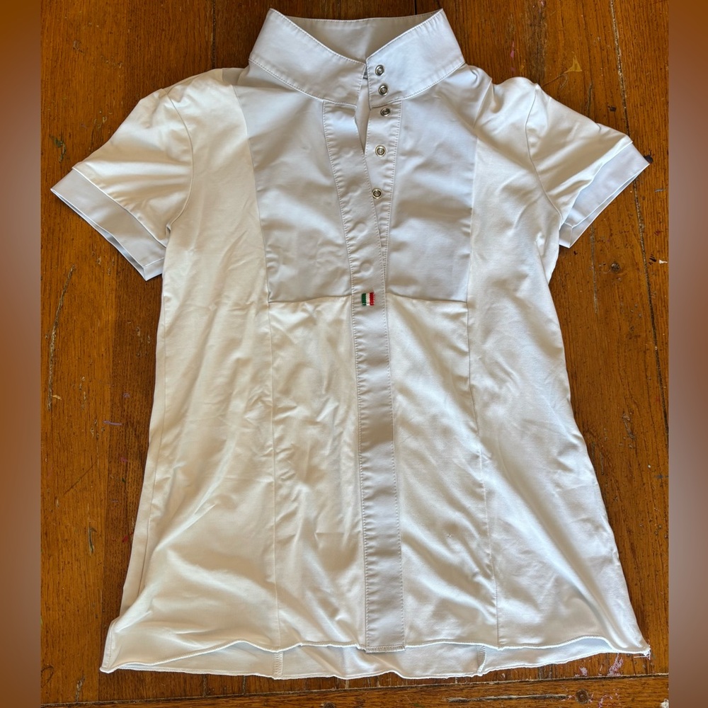 For Horses Girls White Show shirt